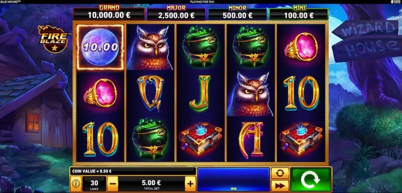 スパカジ おすすめスロットゲーム ブルーウィザード
